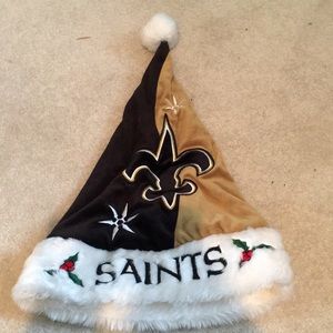Saints Santa hat